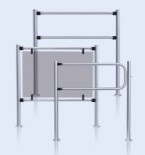 Ограждения, стационарная секция ограждений