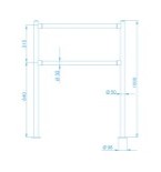 Габариты ограждений