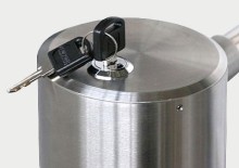 механическая разблокировка ключом