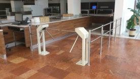 Turnstiles and railings